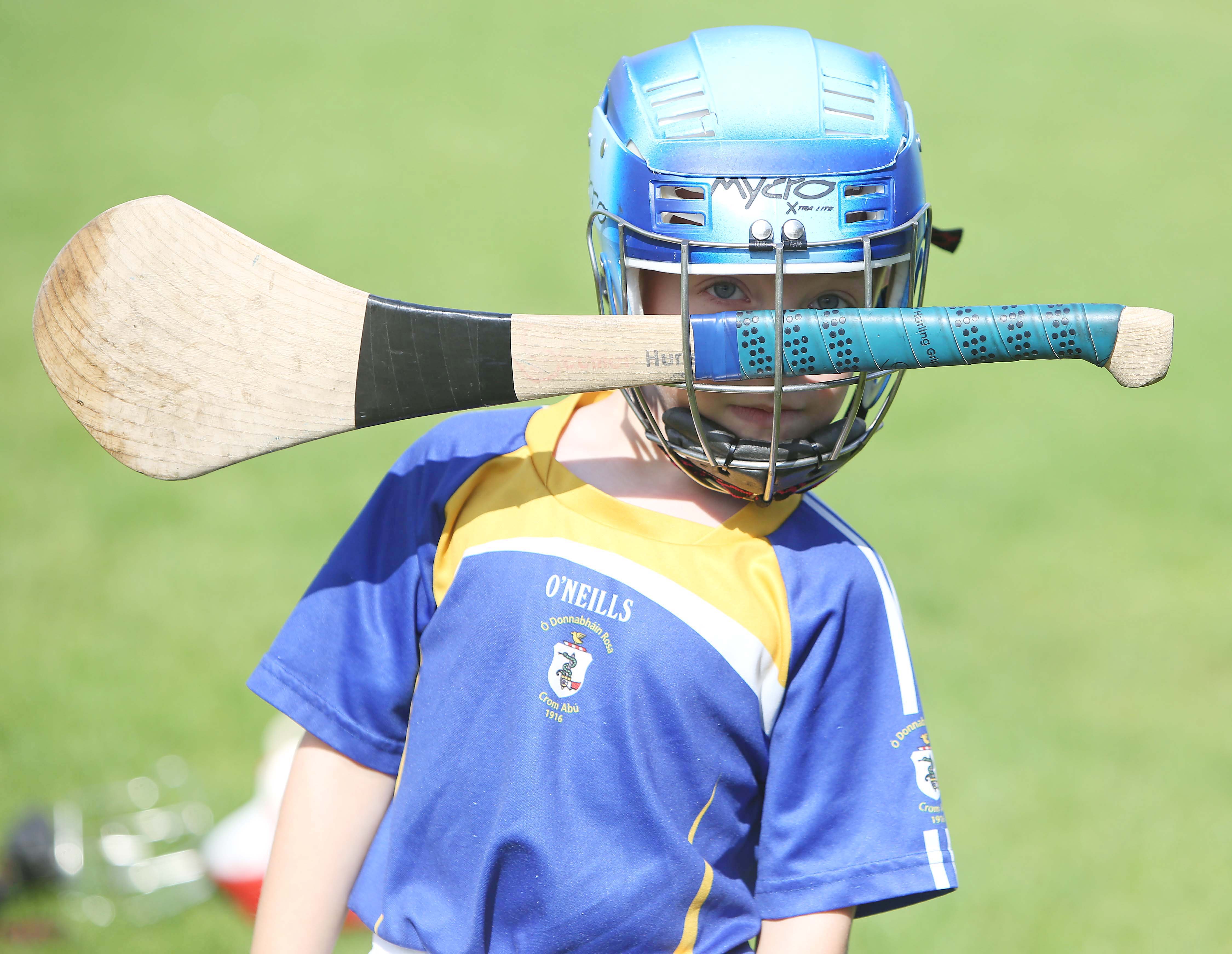 An innovative use of the face grill at the O\'Donovan Rossa Cúl Camp