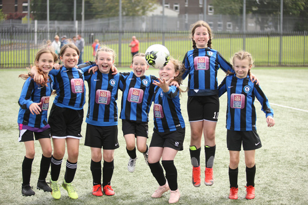 The Belfast Swifts junior ladies soccer tournament at the Brook Activity Centre on Sunday