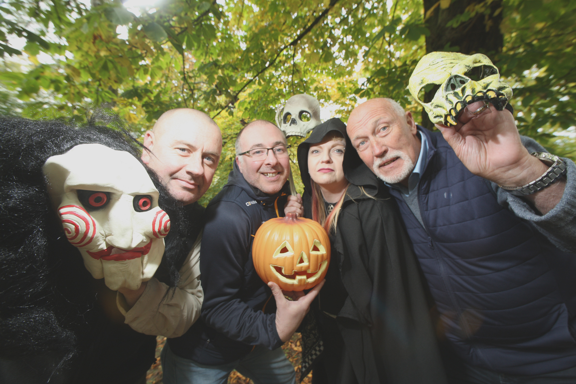 - INVITE: Micky Culbert with Kevin Morrison, Margaret McCann and Gerry McClory in Falls Park\n