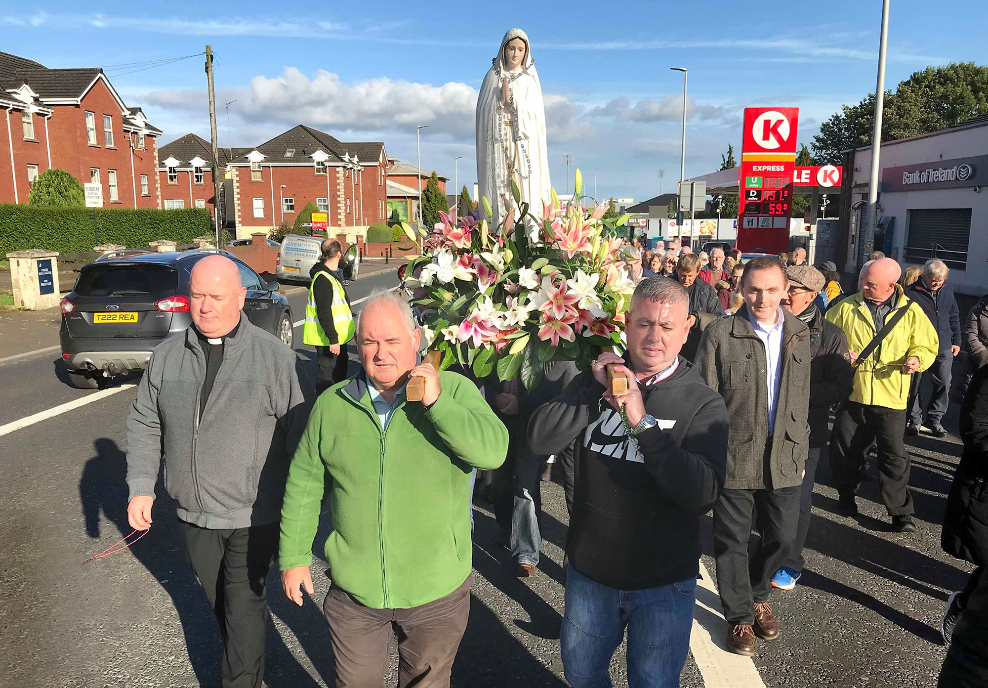 The Annual Legion of Mary Rosary procession made its way along the Falls and Andersonstown roads from St John\'s to St Michael\'s on Sunday