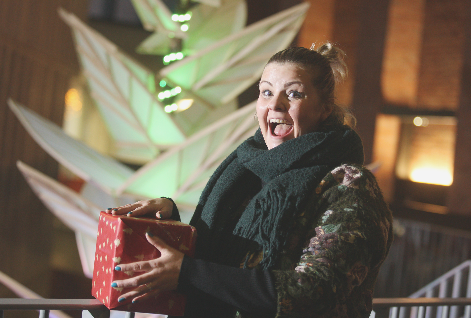 NOLLAIG SHONA: Tara Lynne O\'Neill is looking forward to a very busy festive period