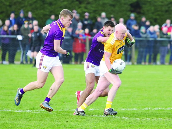 Lenny Harbinson was delighted with Paddy Cunningham’s impact against Wexford
