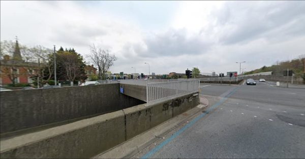 NO CHANGE: The bridge over the Westlink at Clifton Street