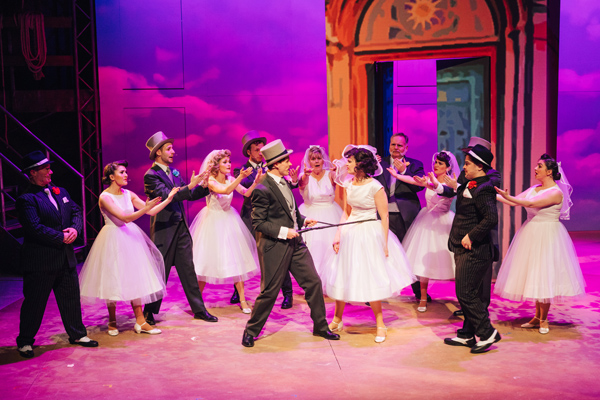 STYLISH: The cast bring Kiss Me, Kate to life on the Lyric stage