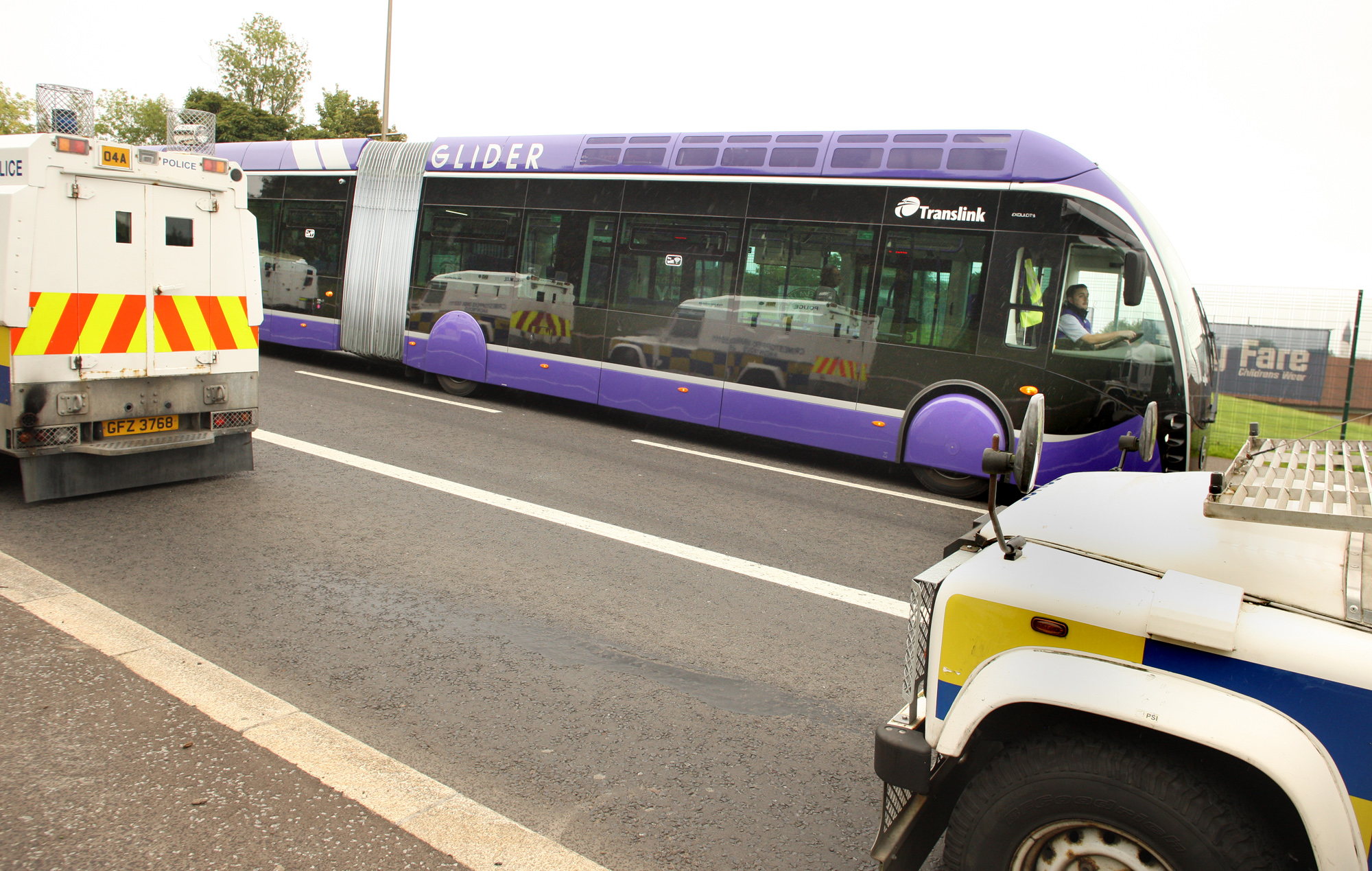 Falls Glider service Diverted After Latest attack Belfast Media