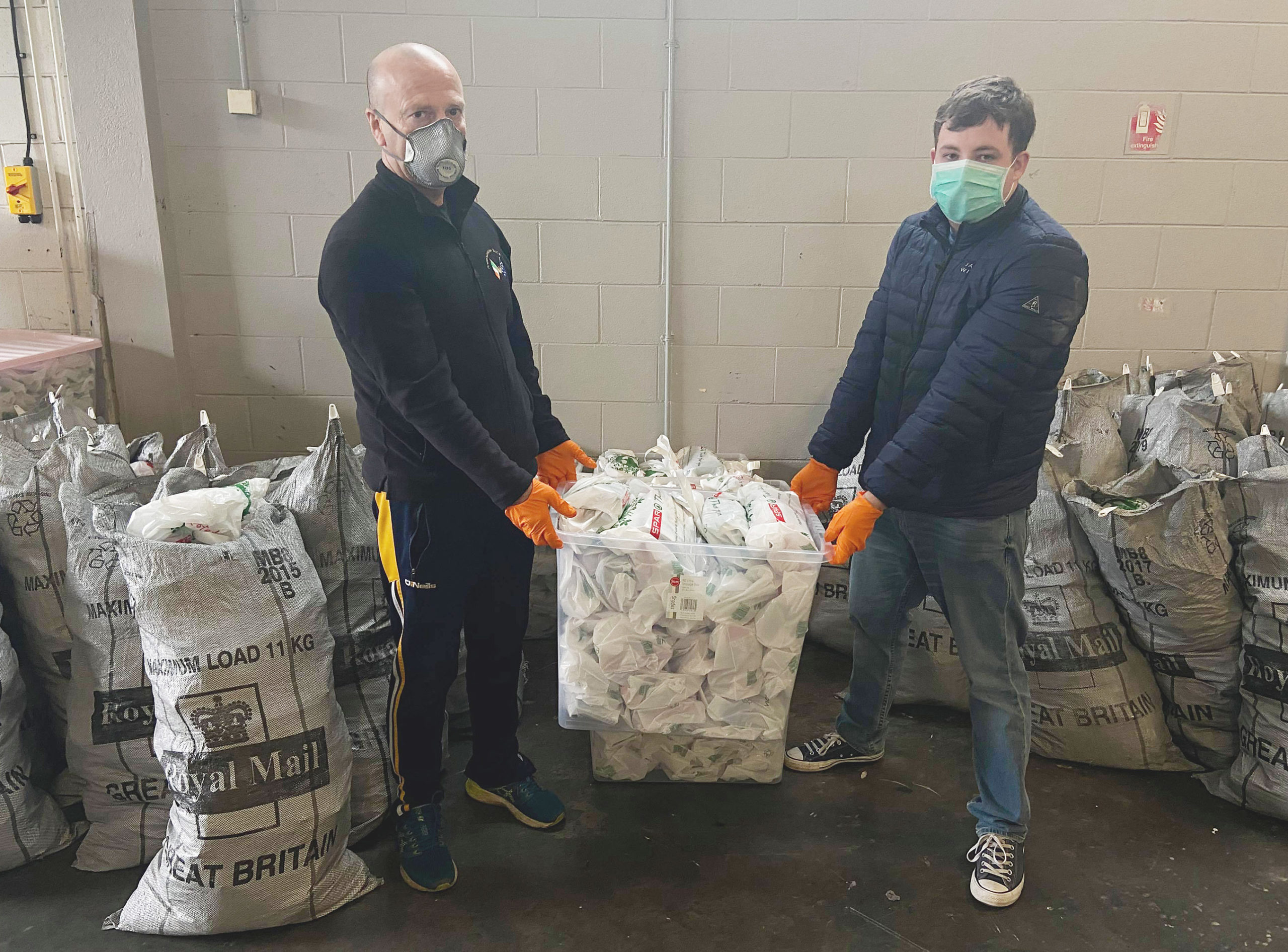 Shot-in-the-arm to relief efforts of Andersonstown Social Club