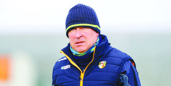 Antrim senior football manager Lenny Harbinson believes inter-county action should resume before club as it makes it logistically easier when things gradually return