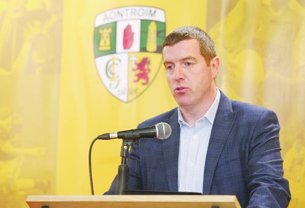 Antrim GAA chairman Ciaran McCavana says  the county had to find the right balance between club and inter-county teams 