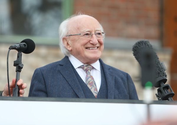 Irish President Michael D Higgins openS the new James Connolly Visitor Centre JC19