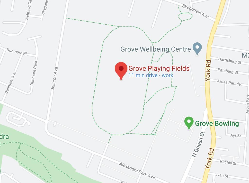 INTERFACE: Grove Playing Fields is situated on the interface between the nationalist and unionist communities of North Belfast