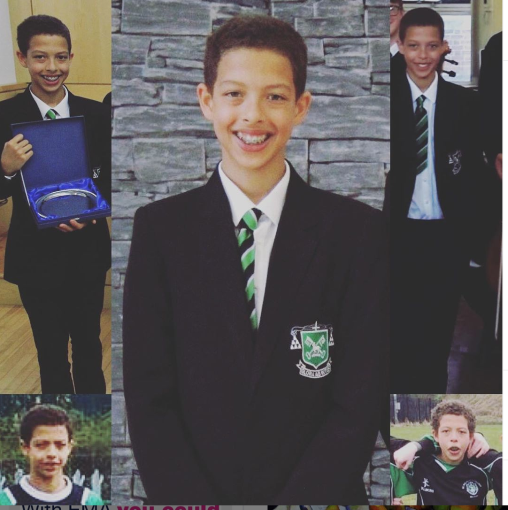GIFTED: A collage of photos released by St Malachy's College