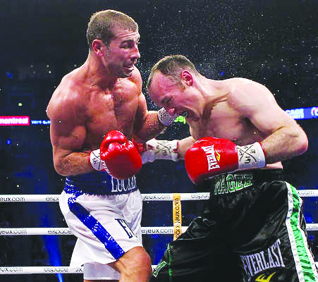 Magee clashes with Lucian Bute in the 2011 title fight